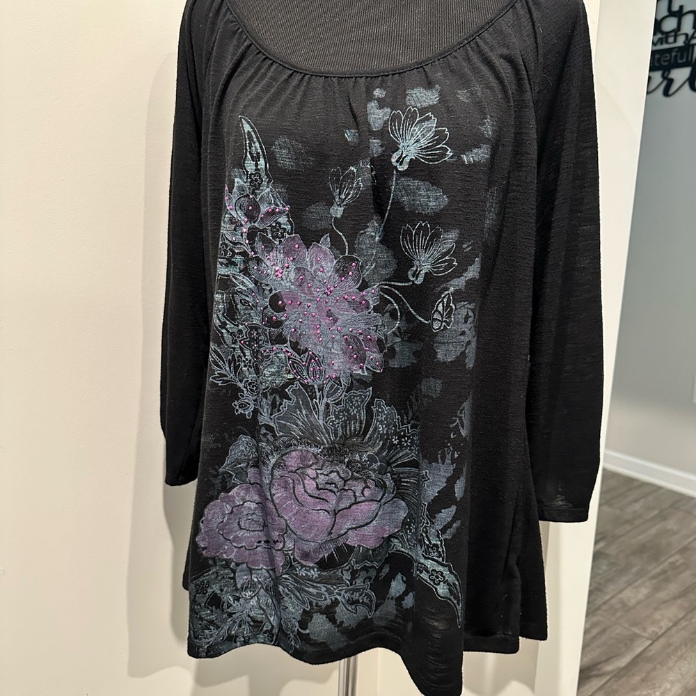 Style & co floral top